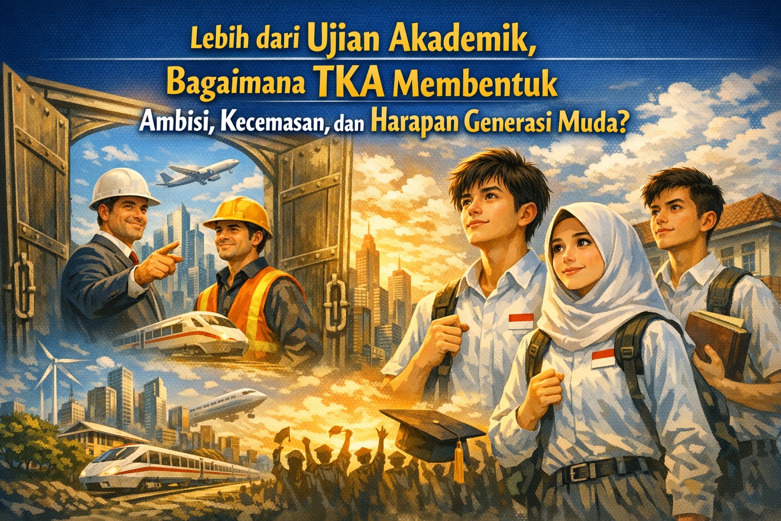 Lebih dari Ujian Akademik, Bagaimana TKA Membentuk Ambisi, Kecemasan, dan Harapan Generasi Muda?