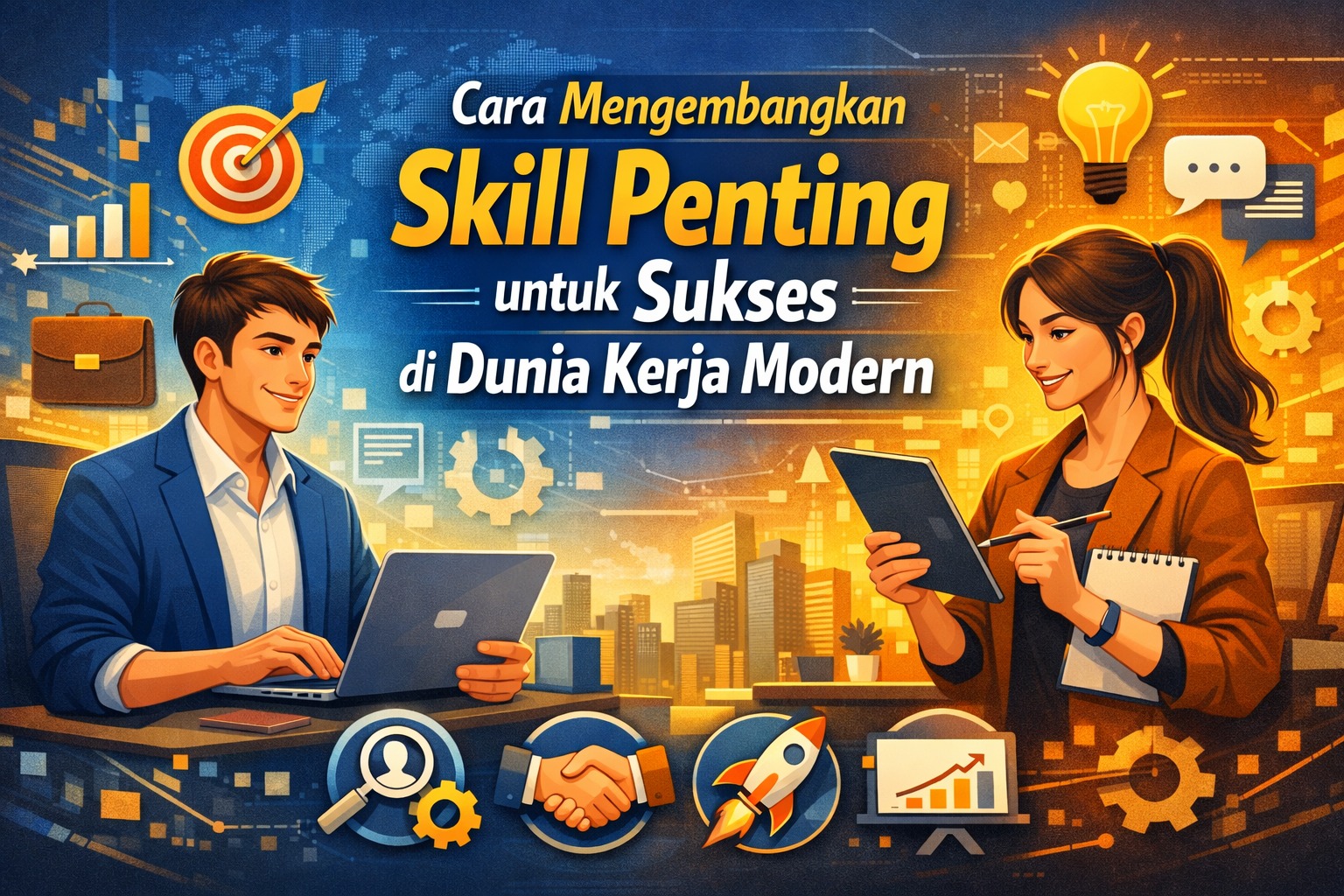Cara Mengembangkan Skill Penting untuk Sukses di Dunia Kerja Modern