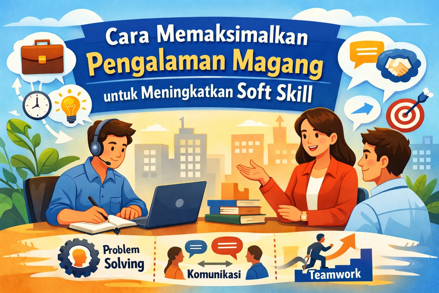Cara Memaksimalkan Pengalaman Magang untuk Meningkatkan Soft Skill
