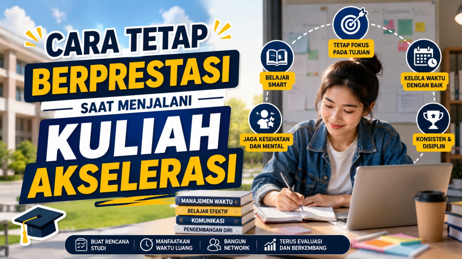 Cara Tetap Berprestasi Saat Menjalani Kuliah Akselerasi