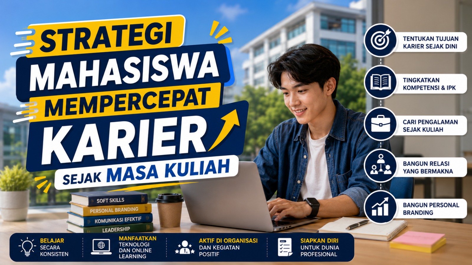Strategi Mahasiswa Mempercepat Karier Sejak Masa Kuliah