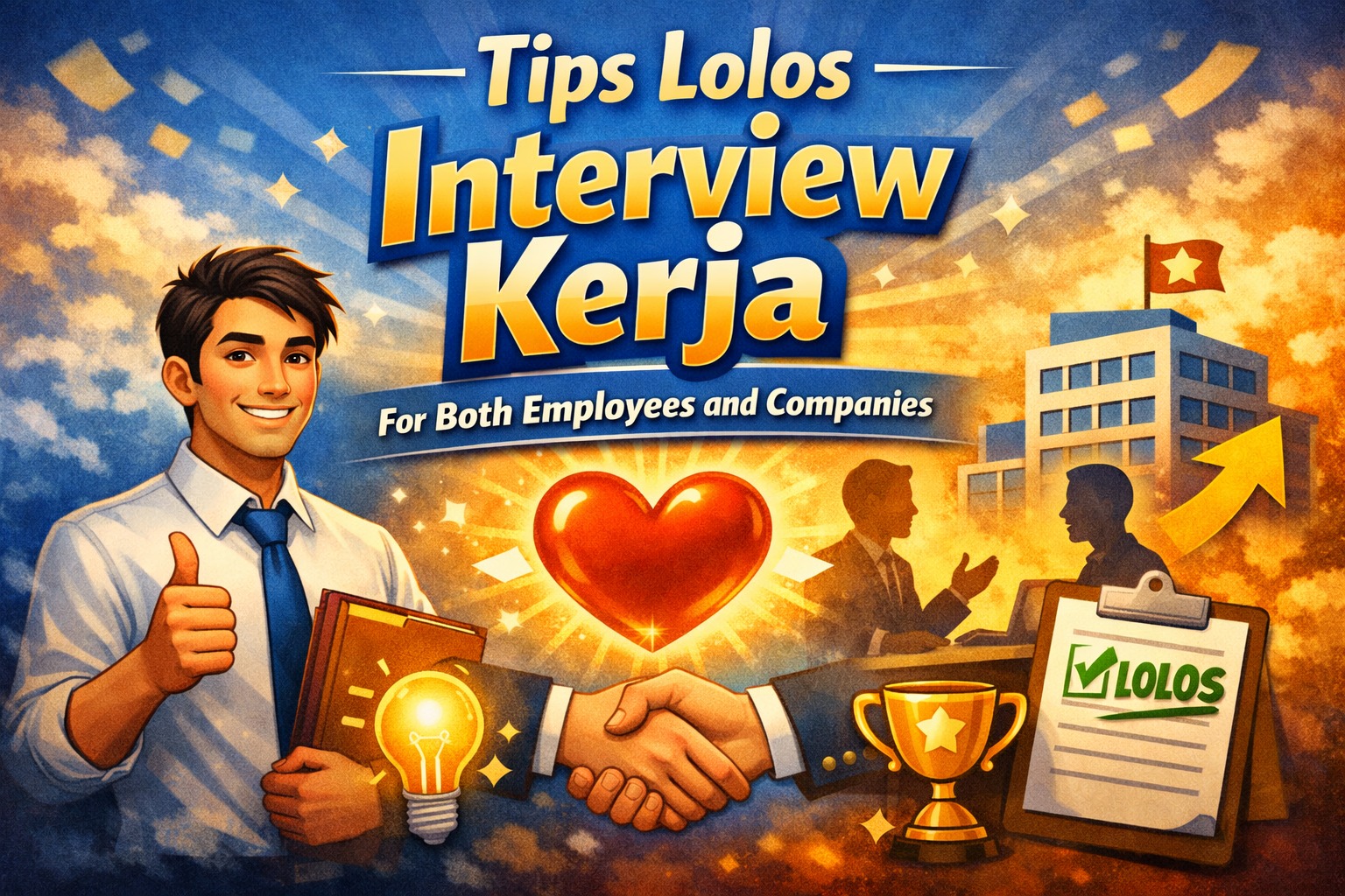 Tips Lolos Interview Kerja dan Diterima di Perusahaan Impian