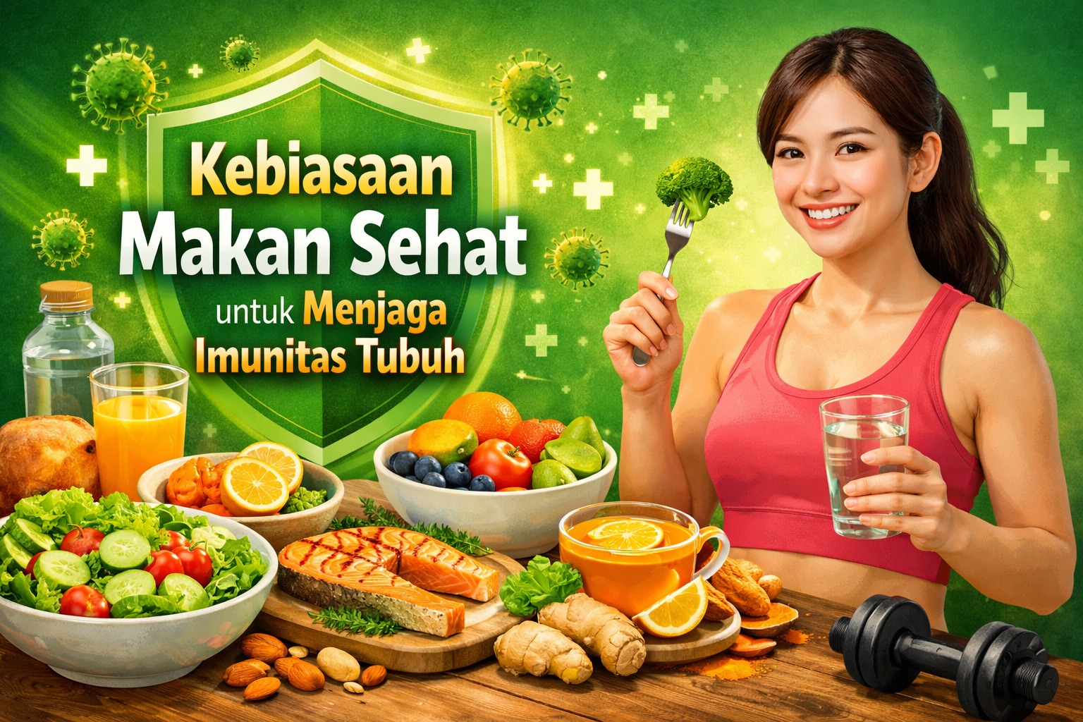 Kebiasaan Makan Sehat untuk Menjaga Imunitas Tubuh