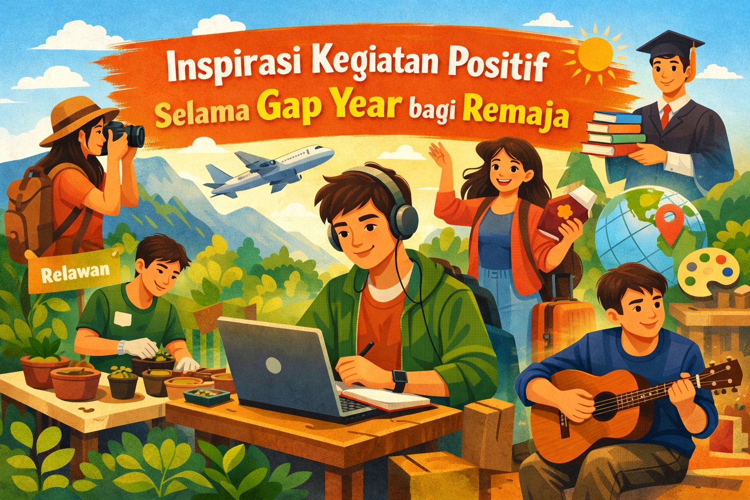 Inspirasi Kegiatan Positif Selama Gap Year bagi Remaja