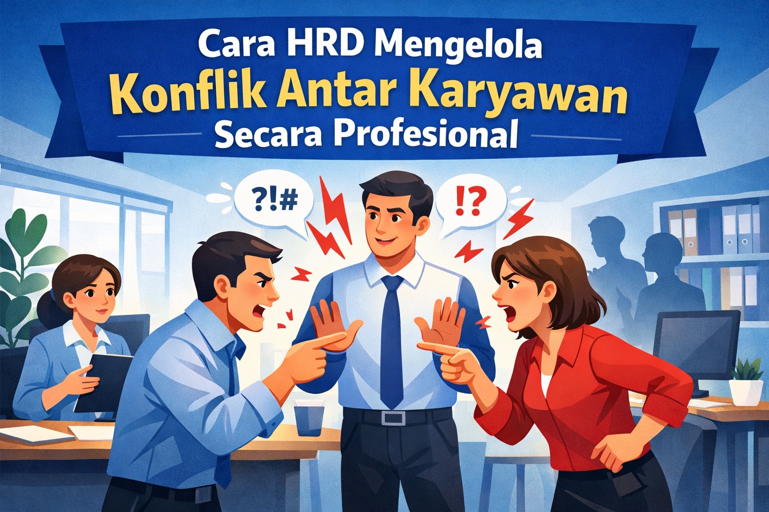 Cara HRD Mengelola Konflik Antar Karyawan Secara Profesional