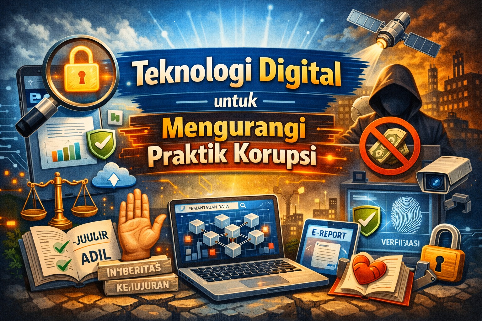 Teknologi Digital untuk Mengurangi Praktik Korupsi