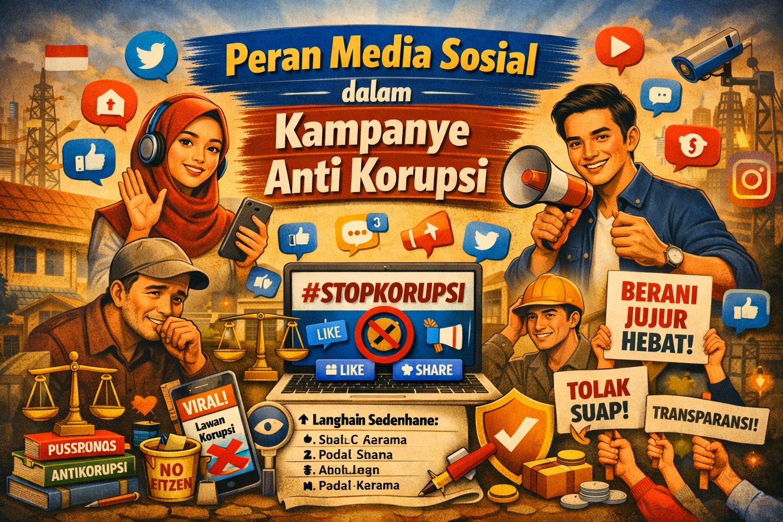 Peran Media Sosial dalam Kampanye Anti Korupsi