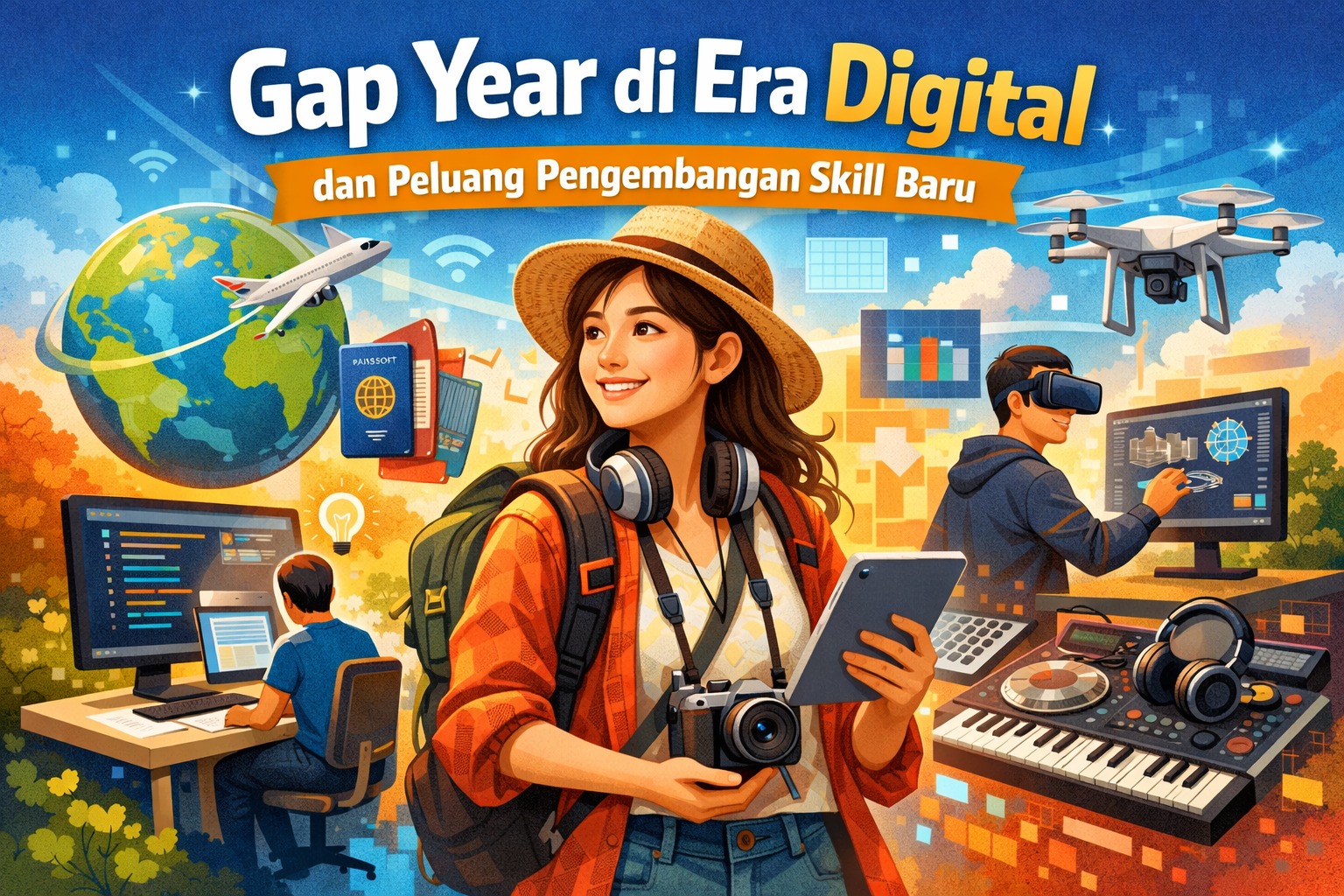 Gap Year di Era Digital dan Peluang Pengembangan Skill Baru