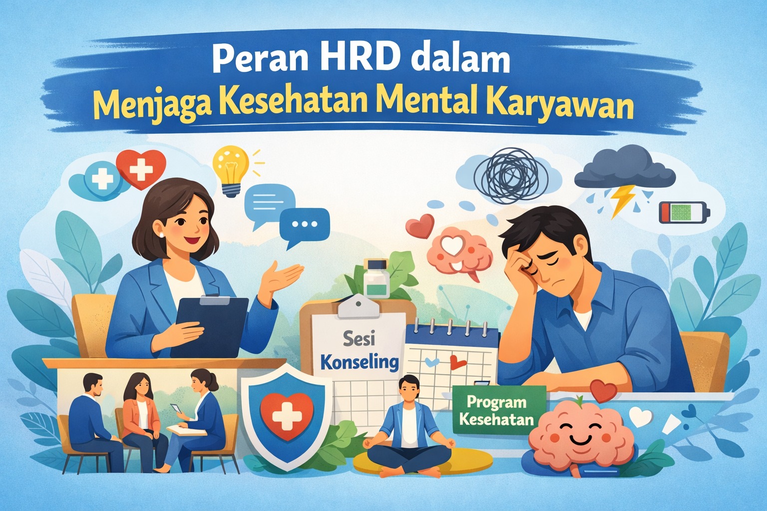 Peran HRD dalam Menjaga Kesehatan Mental Karyawan
