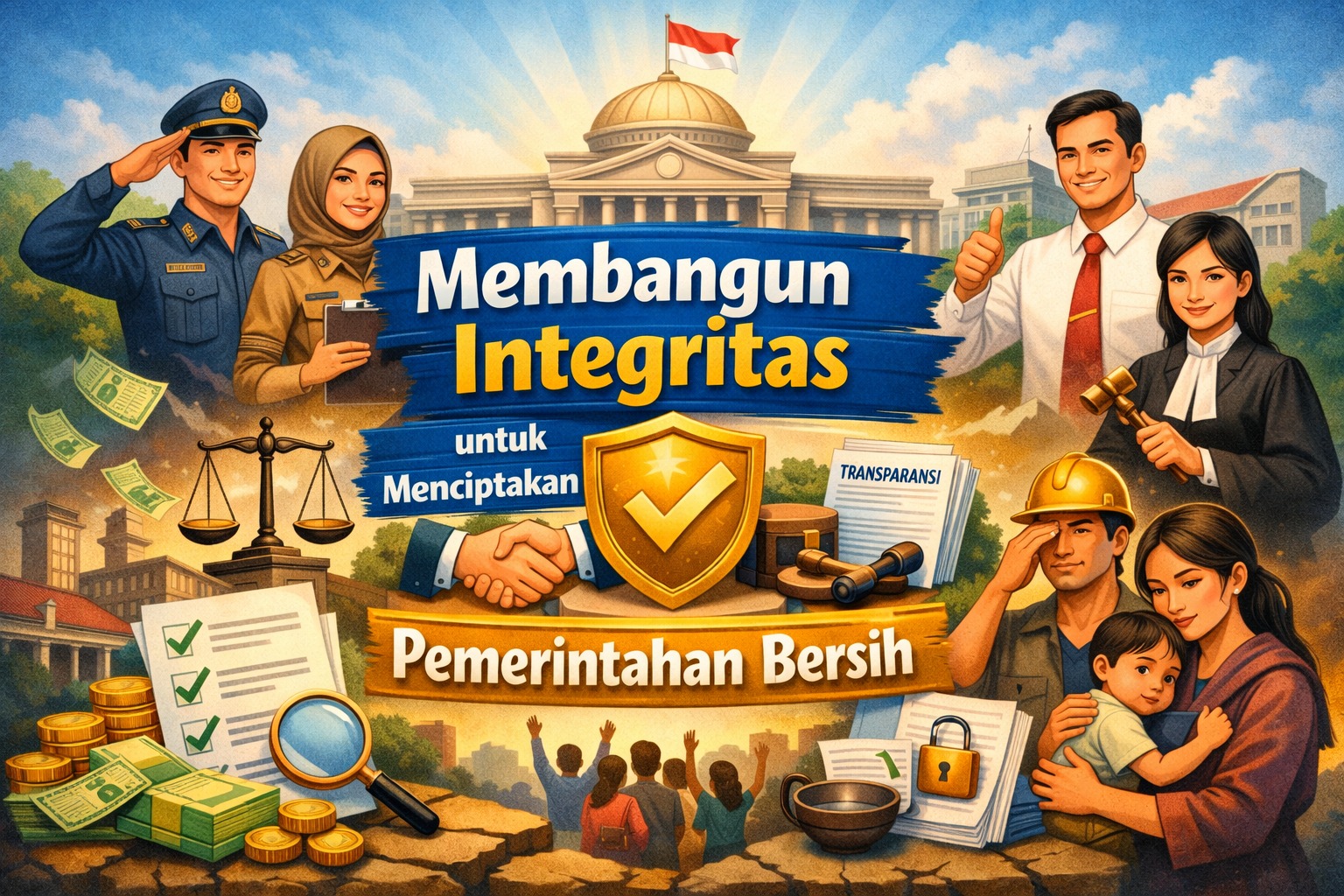 Membangun Integritas untuk Menciptakan Pemerintahan Bersih