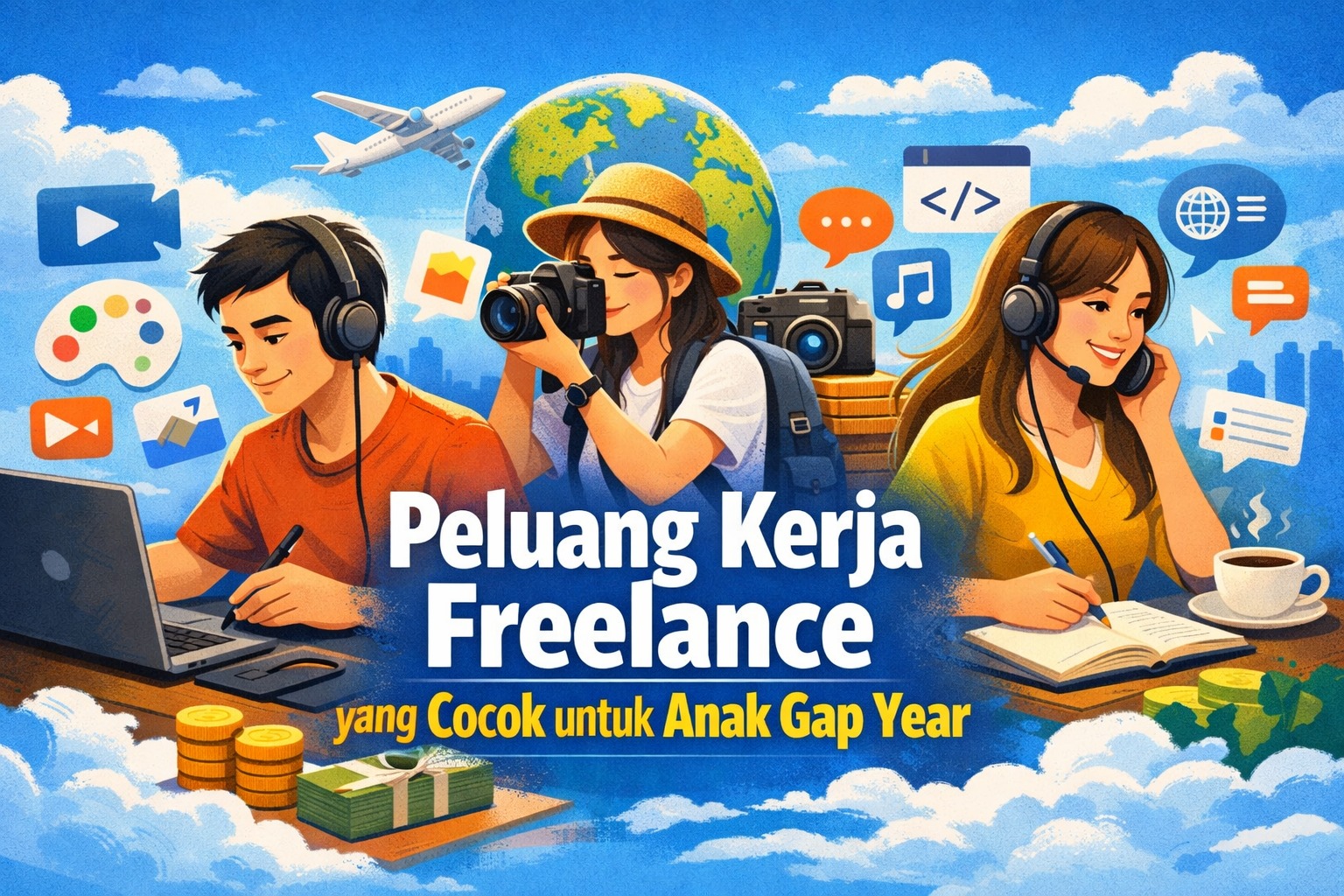 Peluang Kerja Freelance yang Cocok untuk Anak Gap Year