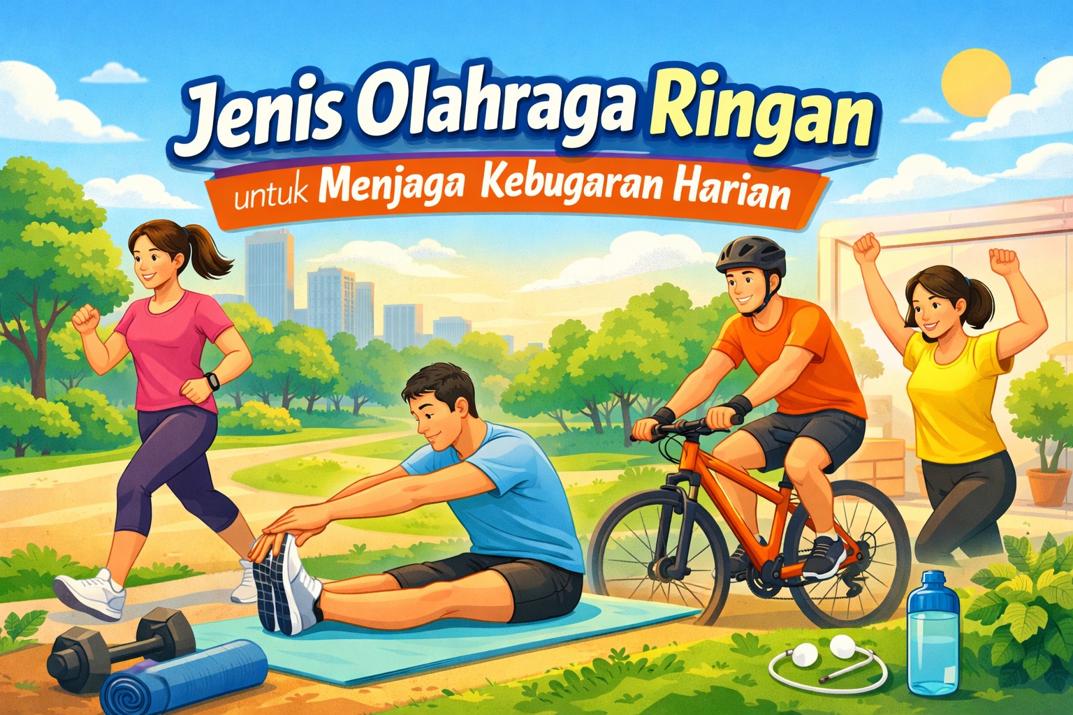 Jenis Olahraga Ringan untuk Menjaga Kebugaran Harian