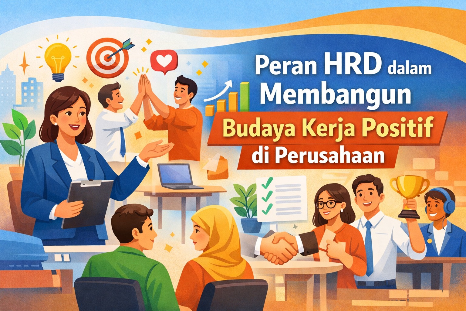 Peran HRD dalam Membangun Budaya Kerja Positif di Perusahaan