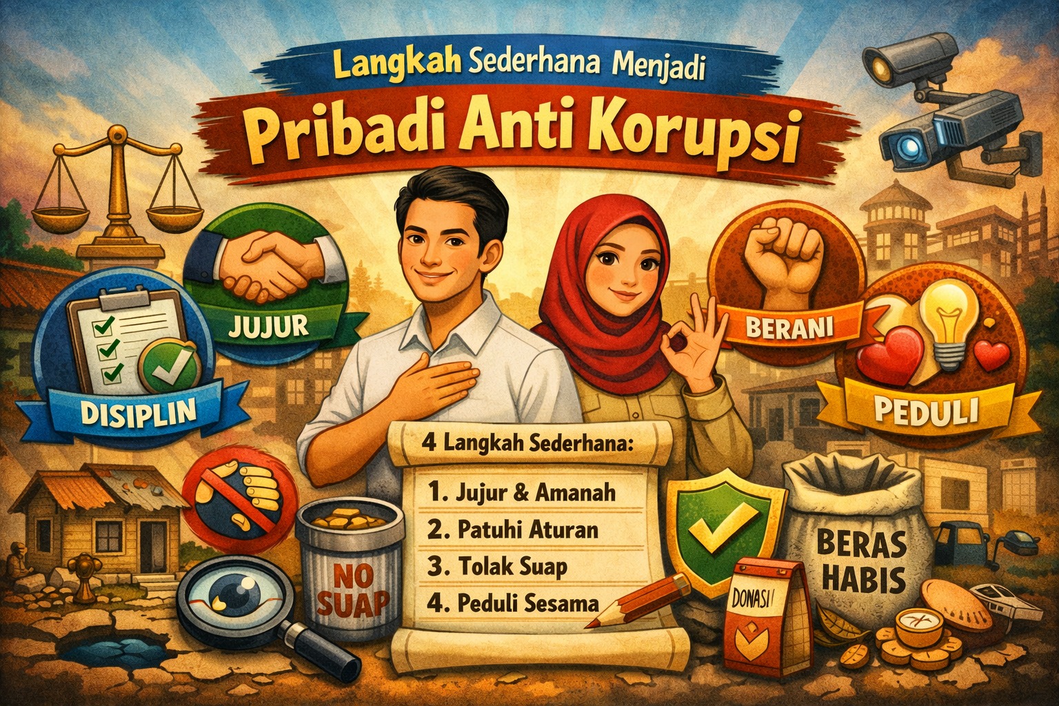 Langkah Sederhana Menjadi Pribadi Anti Korupsi