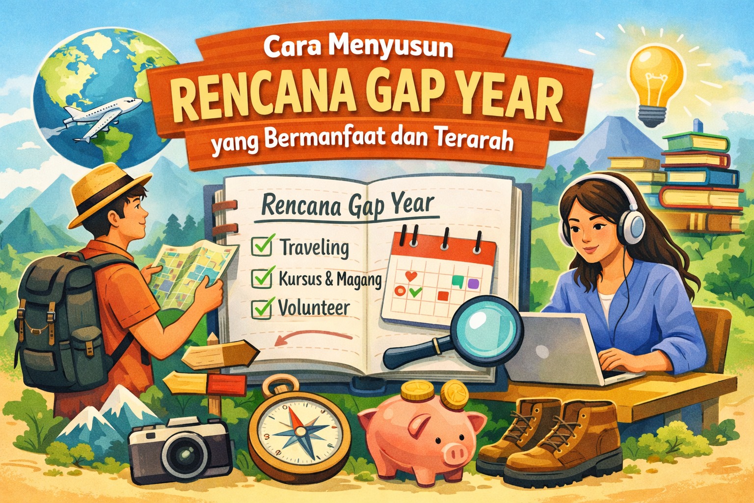 Cara Menyusun Rencana Gap Year yang Bermanfaat dan Terarah