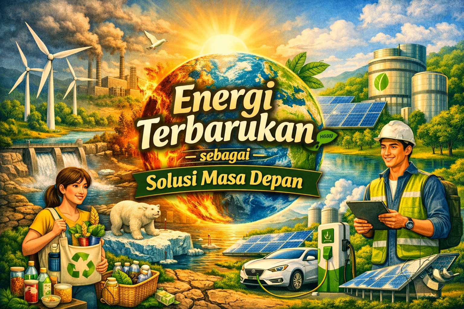 Energi Terbarukan sebagai Solusi Masa Depan