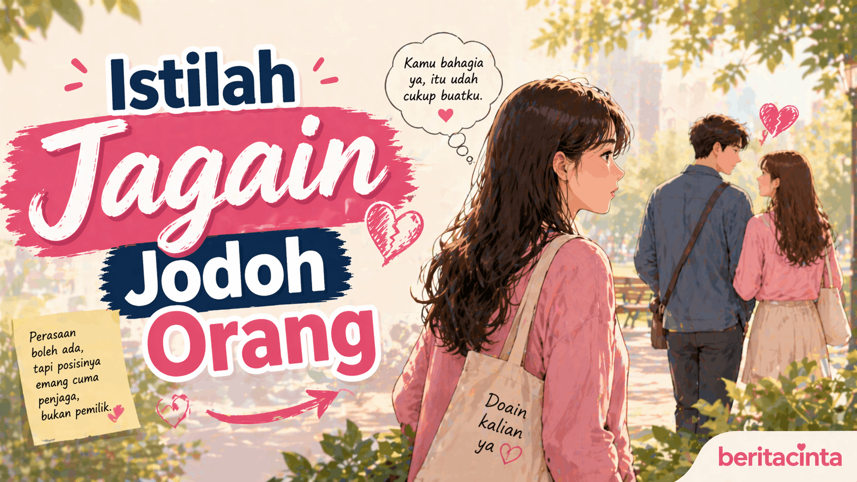 Istilah Jagain Jodoh Orang