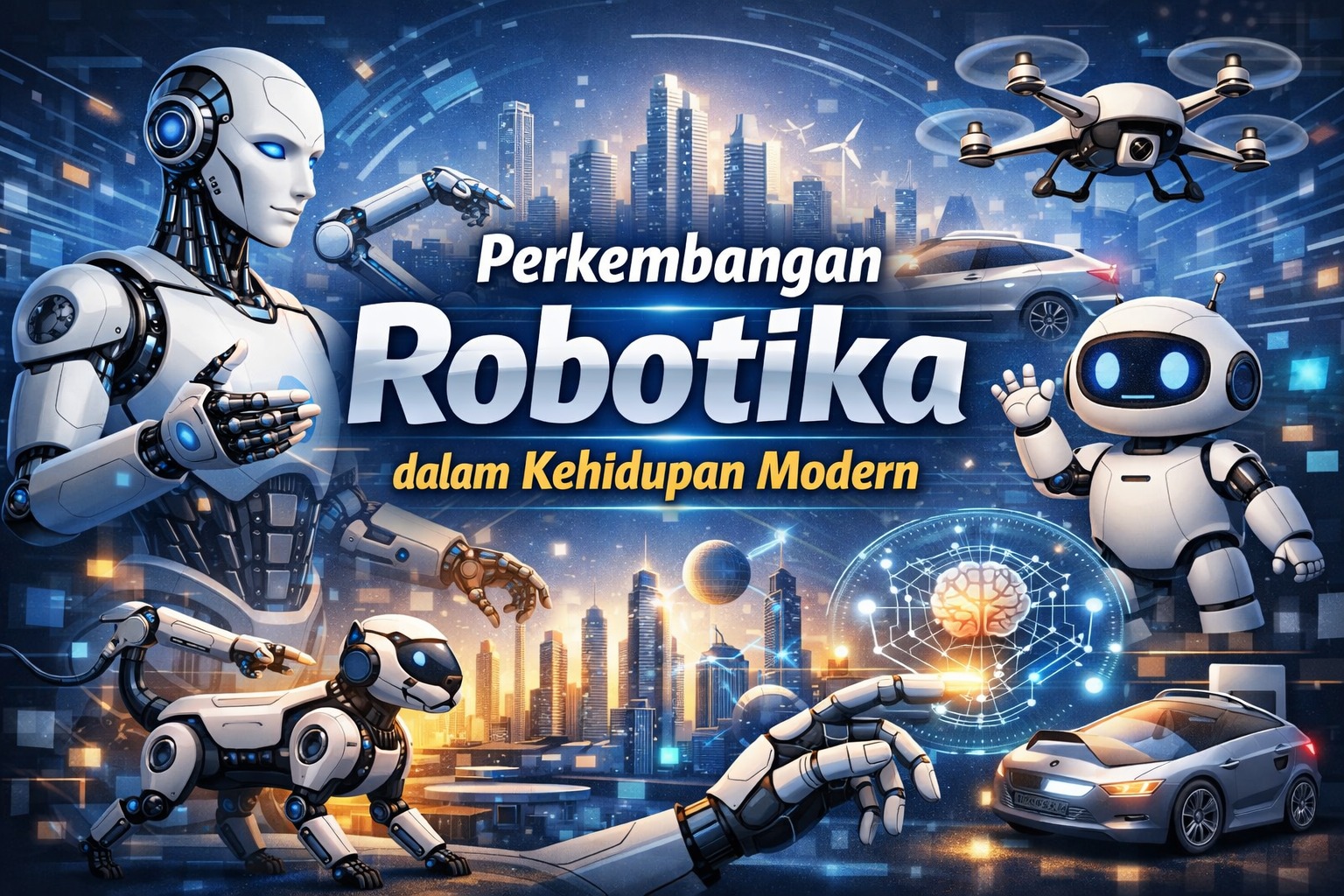 Perkembangan Robotika dalam Kehidupan Modern