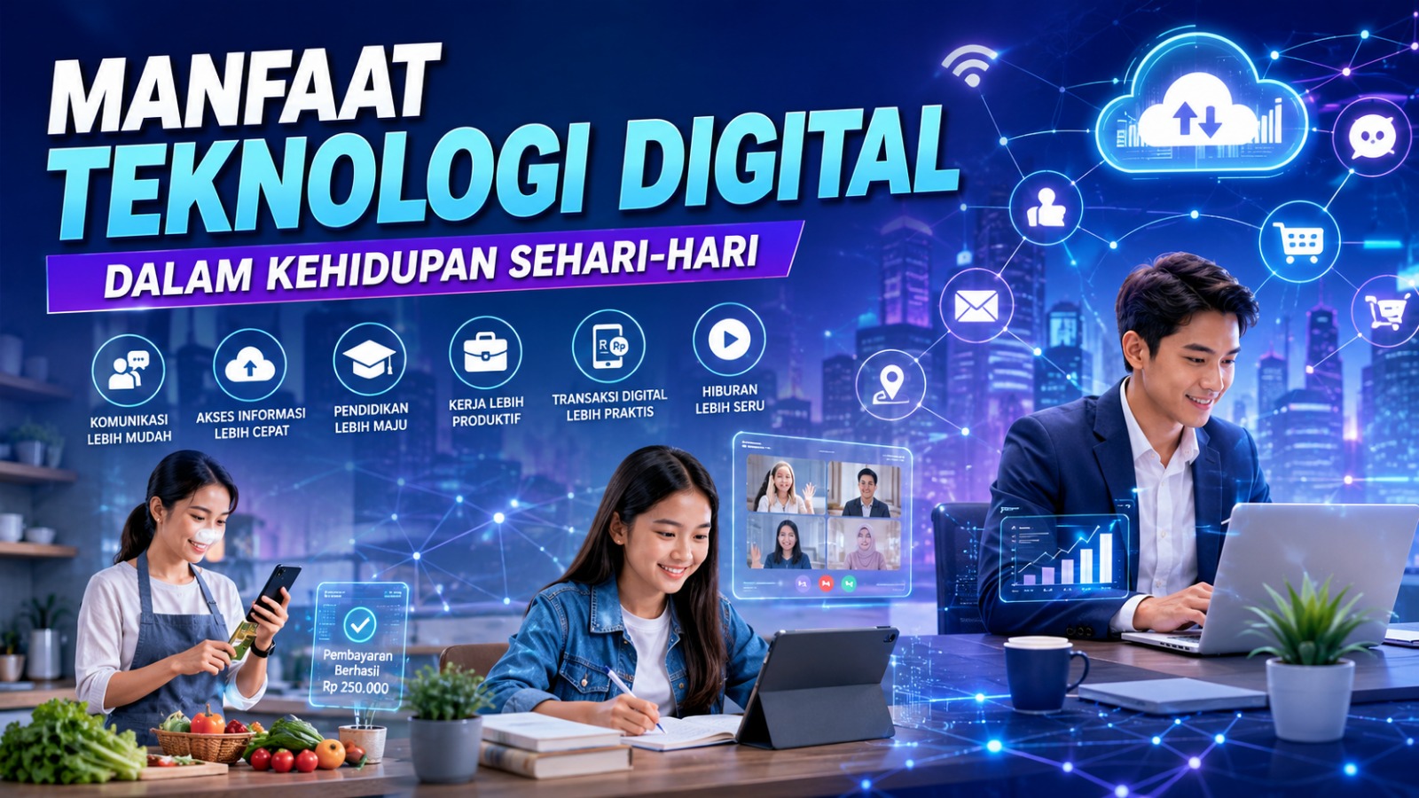 Manfaat Teknologi Digital dalam Kehidupan Sehari-Hari