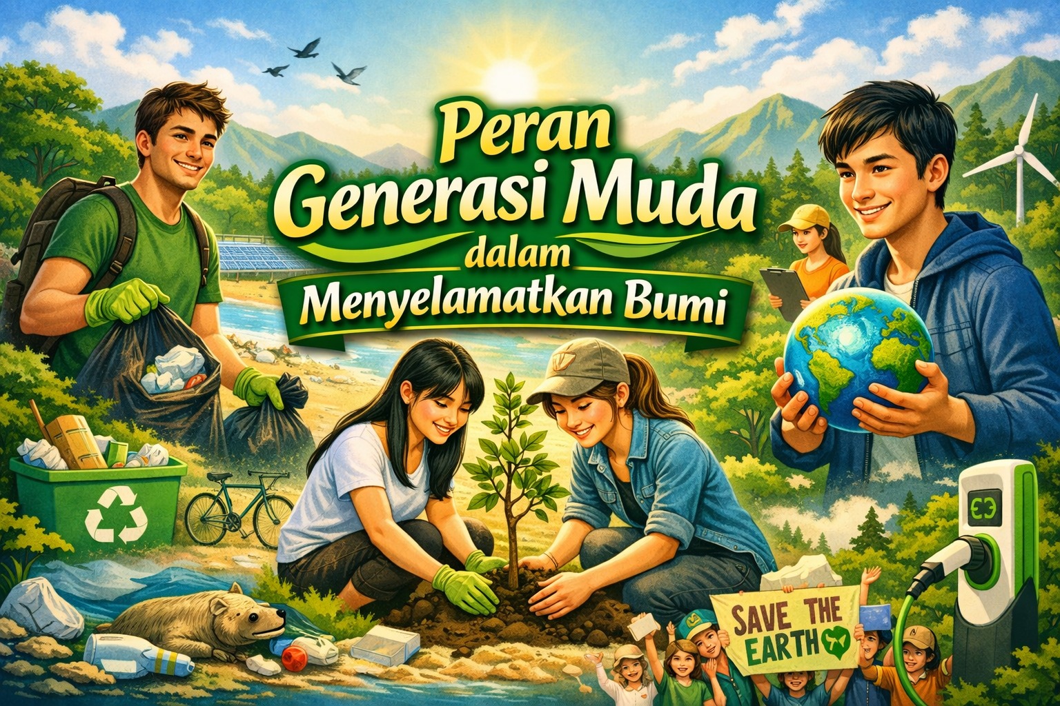 Peran Generasi Muda dalam Menyelamatkan Bumi