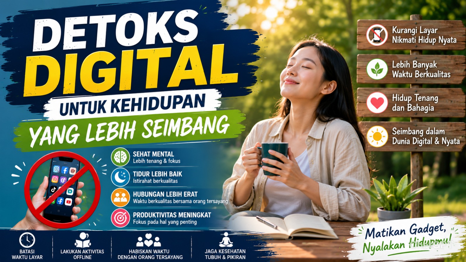 Detoks Digital untuk Kehidupan yang Lebih Seimbang