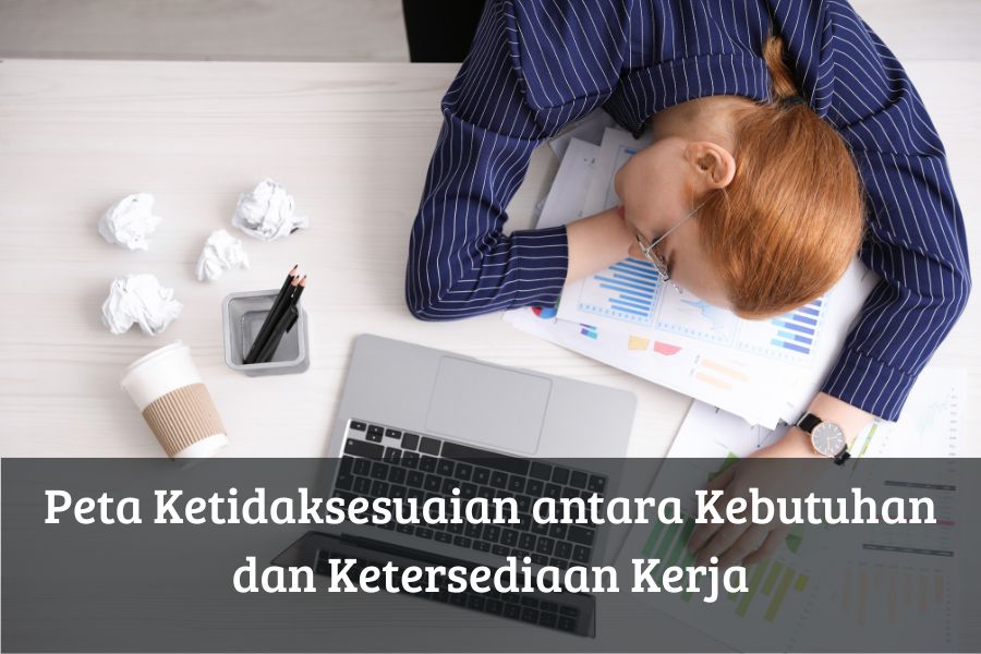 Peta Ketidaksesuaian antara Kebutuhan dan Ketersediaan Kerja