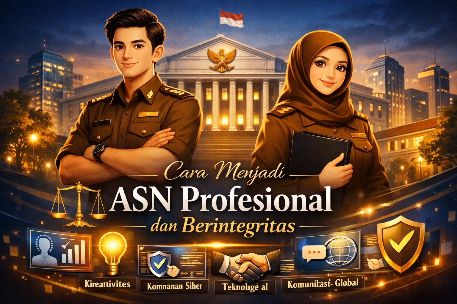 Cara Menjadi ASN Profesional dan Berintegritas