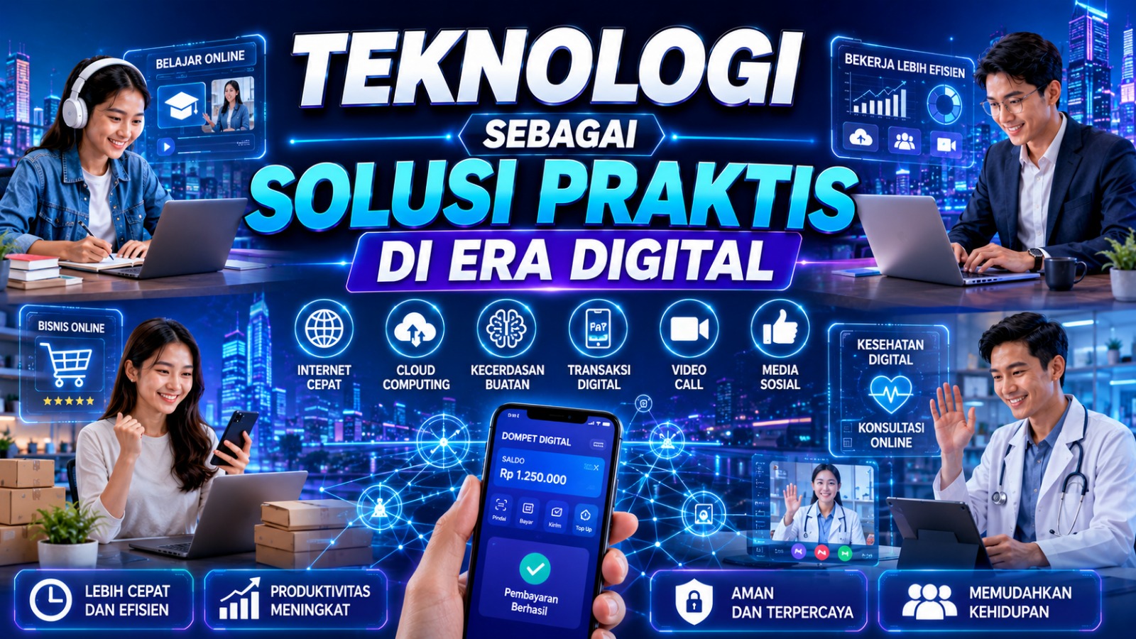 Teknologi sebagai Solusi Praktis di Era Digital