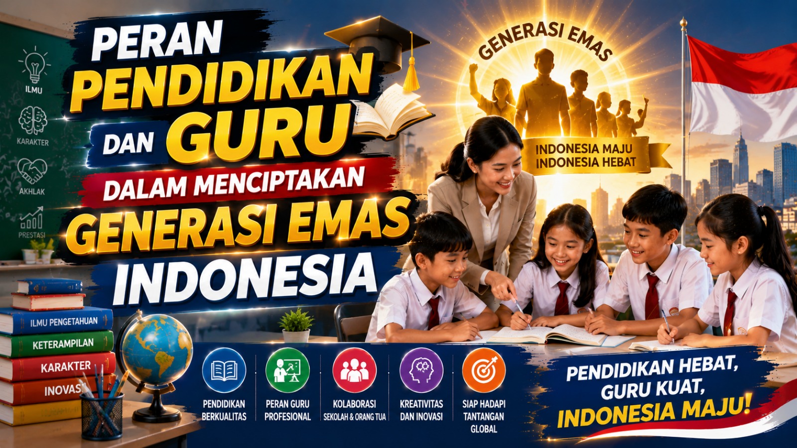 Peran Pendidikan dan Guru dalam Menciptakan Generasi Emas Indonesia