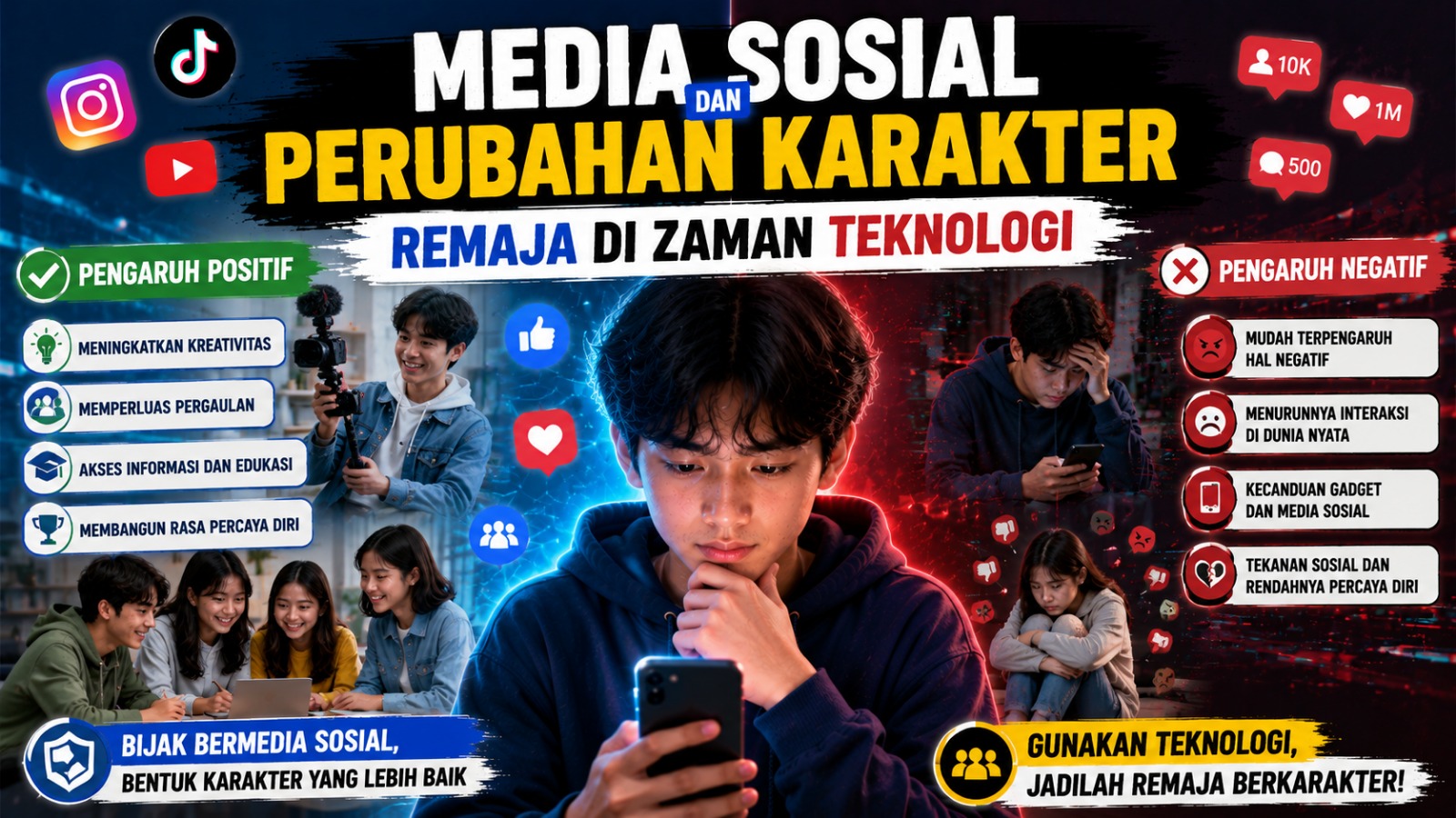 Media Sosial dan Perubahan Karakter Remaja di Zaman Teknologi