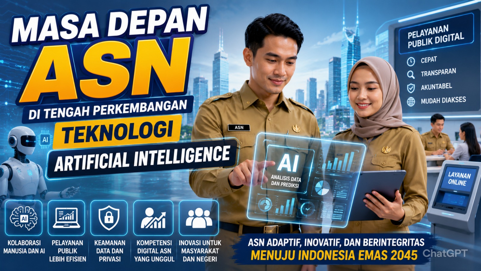 Masa Depan ASN di Tengah Perkembangan Teknologi Artificial Intelligence