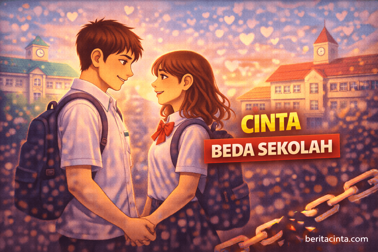 Cinta Beda Sekolah dalam Kisah Remaja