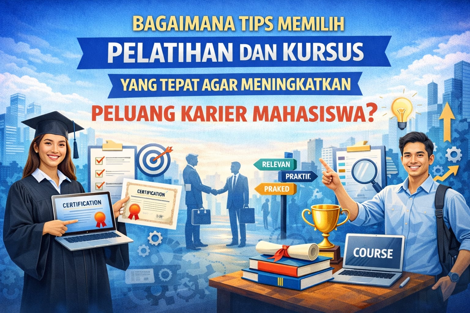 Bagaimana Tips Memilih Pelatihan dan Kursus yang Tepat Agar Meningkatkan Peluang Karier Mahasiswa?