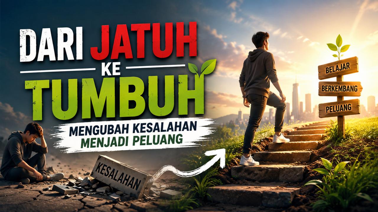 Dari Jatuh ke Tumbuh: Mengubah Kesalahan Menjadi Peluang