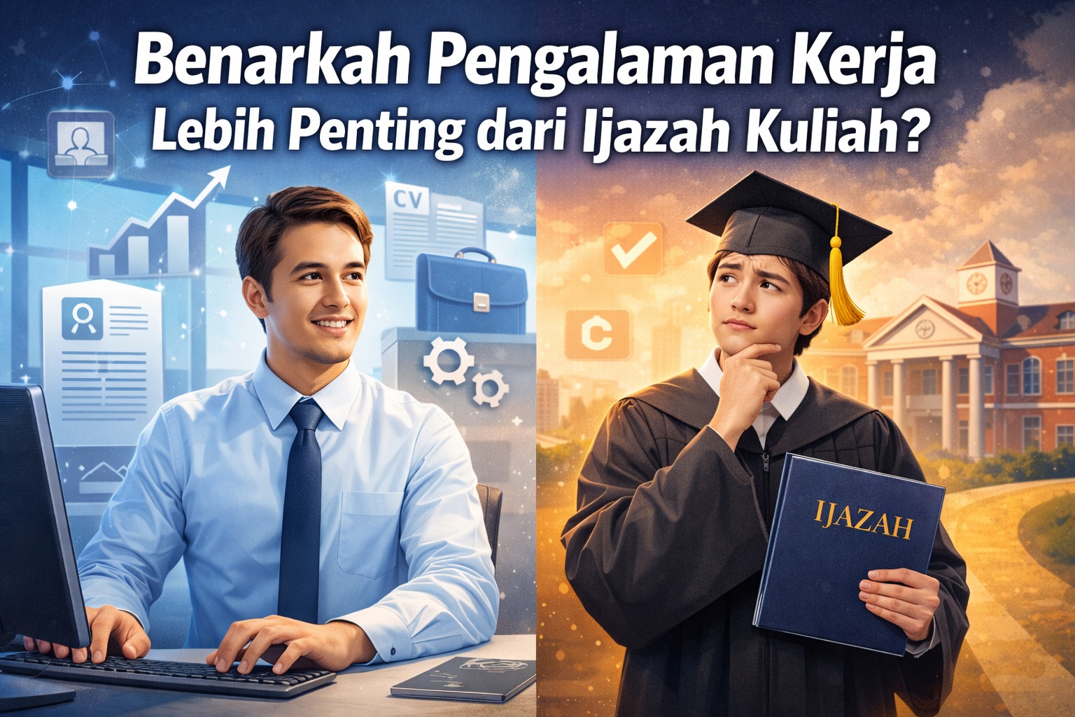Benarkah Pengalaman Kerja Lebih Penting dari Ijazah Kuliah?