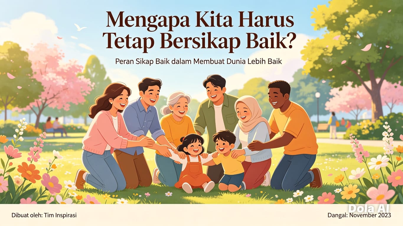 Mengapa Kita Harus Tetap Bersikap Baik?