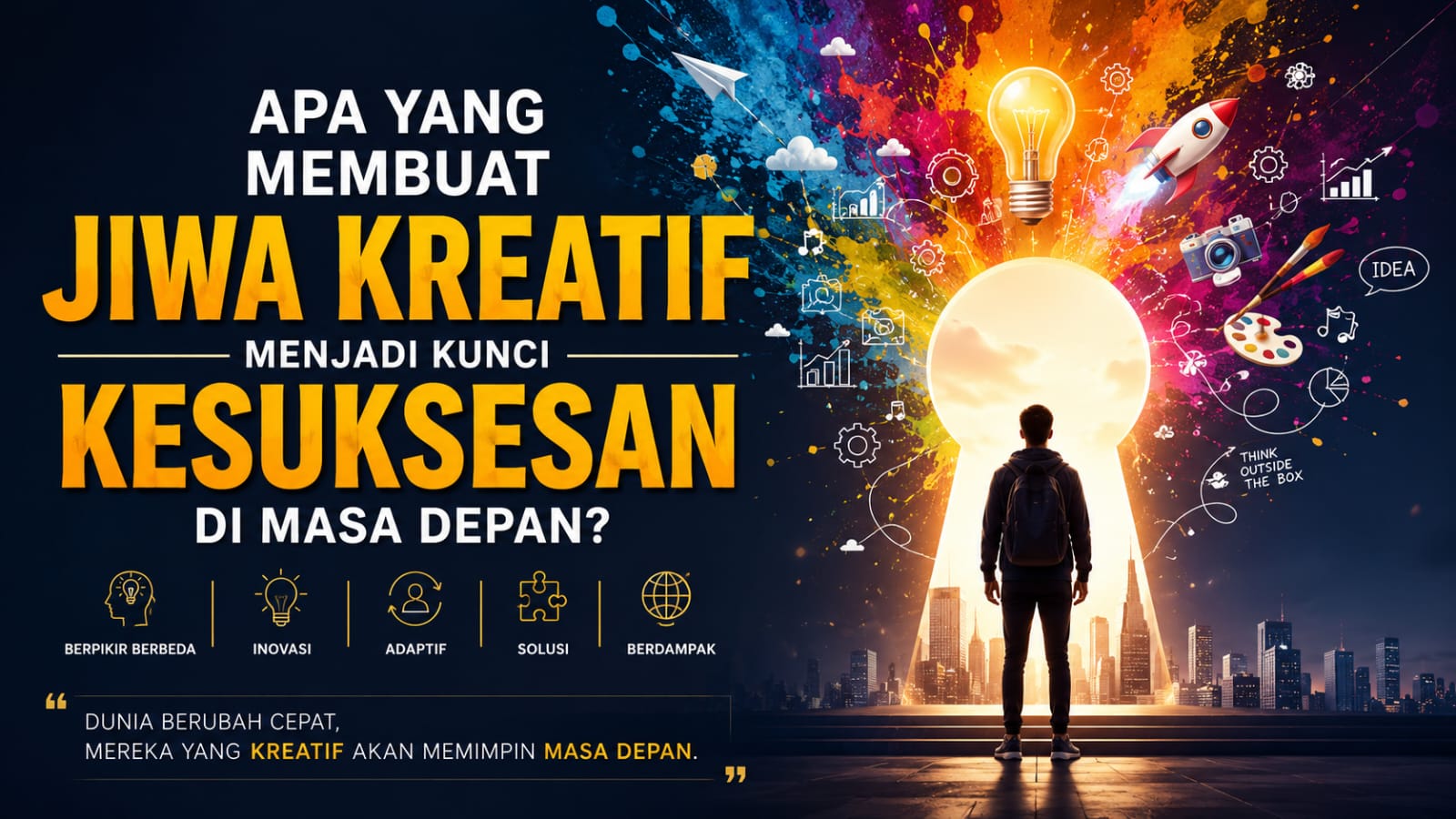 Apa yang Membuat Jiwa Kreatif Menjadi Kunci Kesuksesan di Masa Depan?