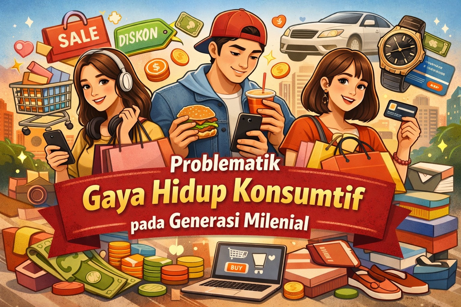 Problematik Gaya Hidup Konsumtif pada Generasi Milenial