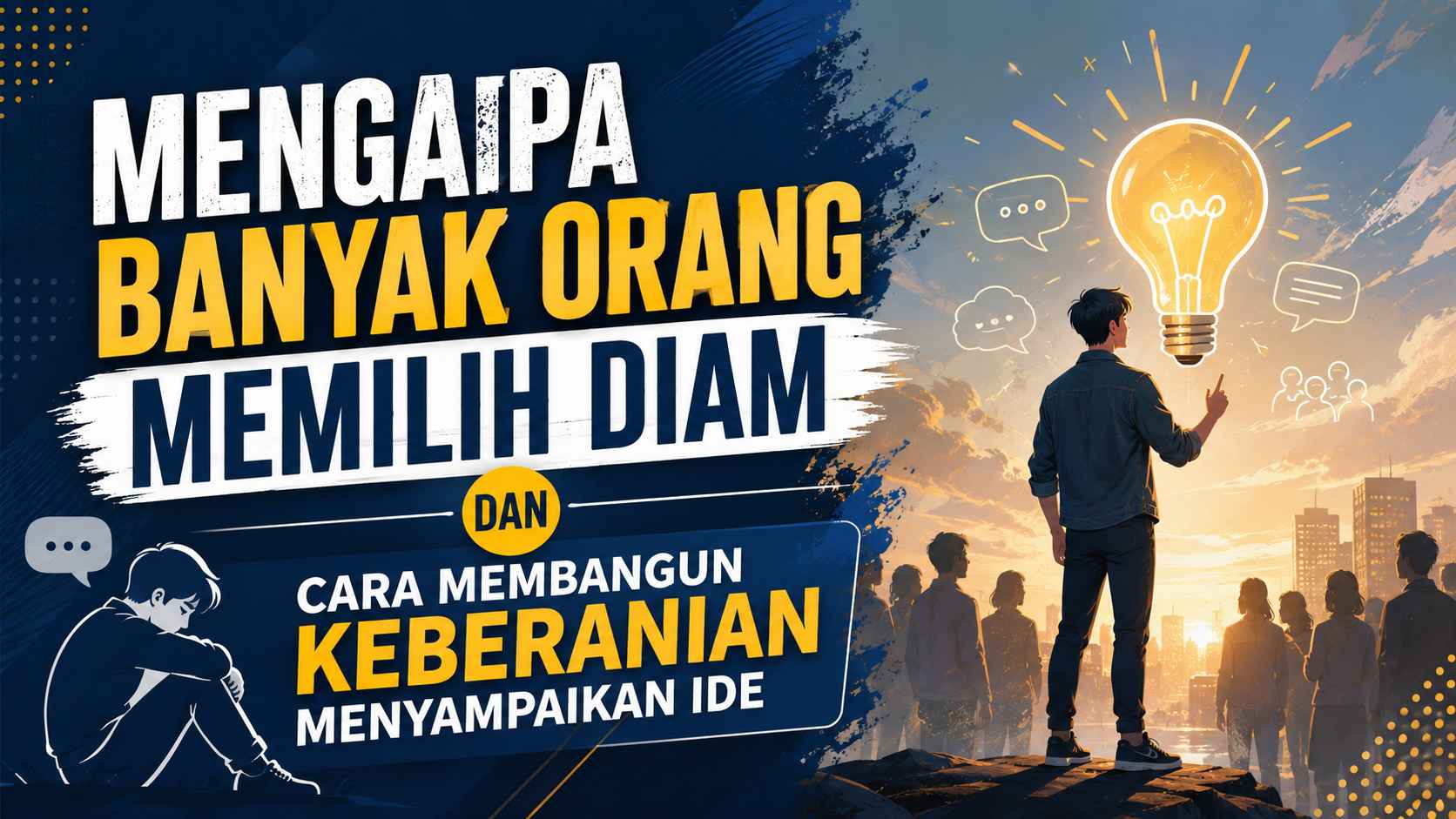 Mengapa Banyak Orang Memilih Diam dan Cara Membangun Keberanian Menyampaikan Ide