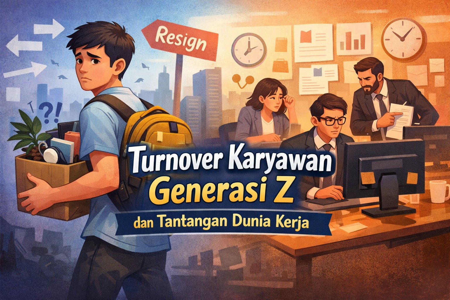 Turnover Karyawan Generasi Z dan Tantangan Dunia Kerja
