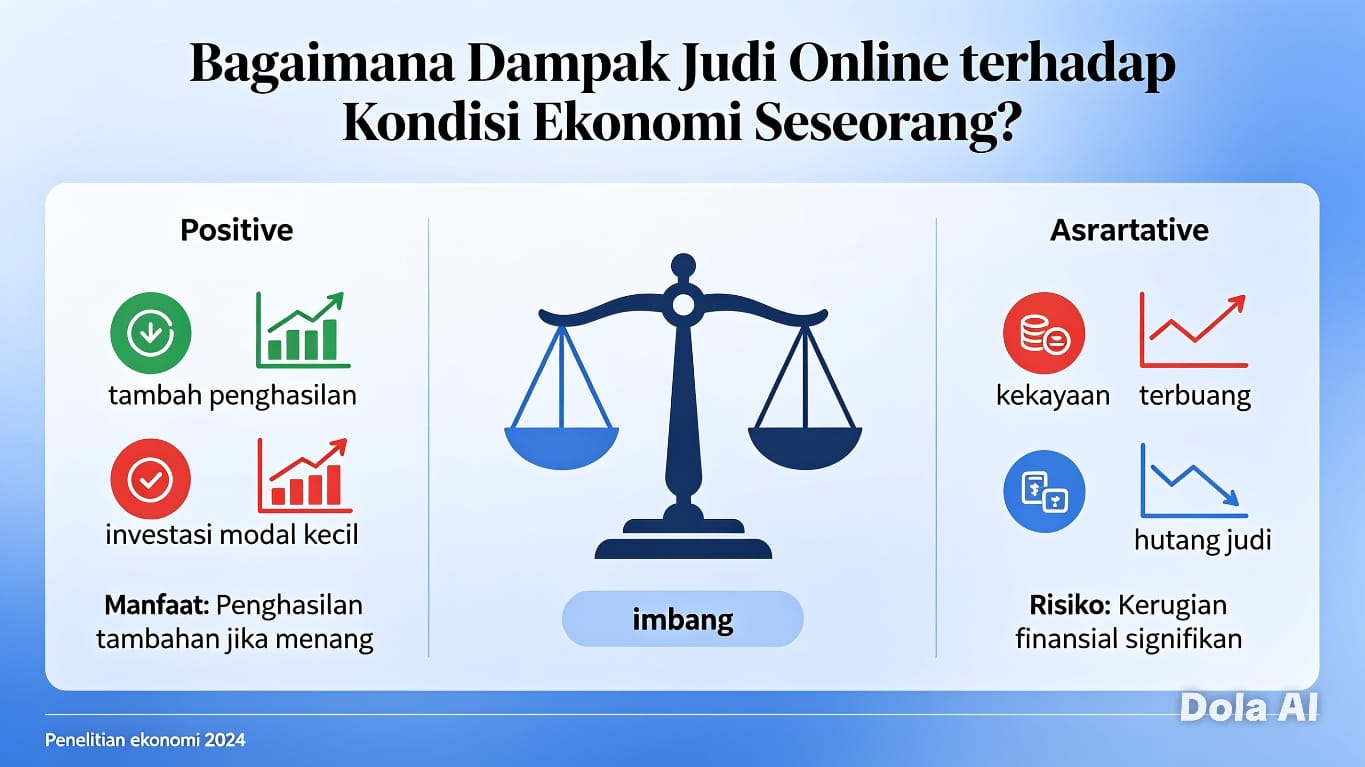 Bagaimana Dampak Judi Online terhadap Kondisi Ekonomi Seseorang?