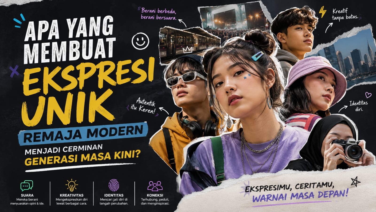 Apa yang Membuat Ekspresi Unik Remaja Modern Menjadi Cerminan Generasi Masa Kini?