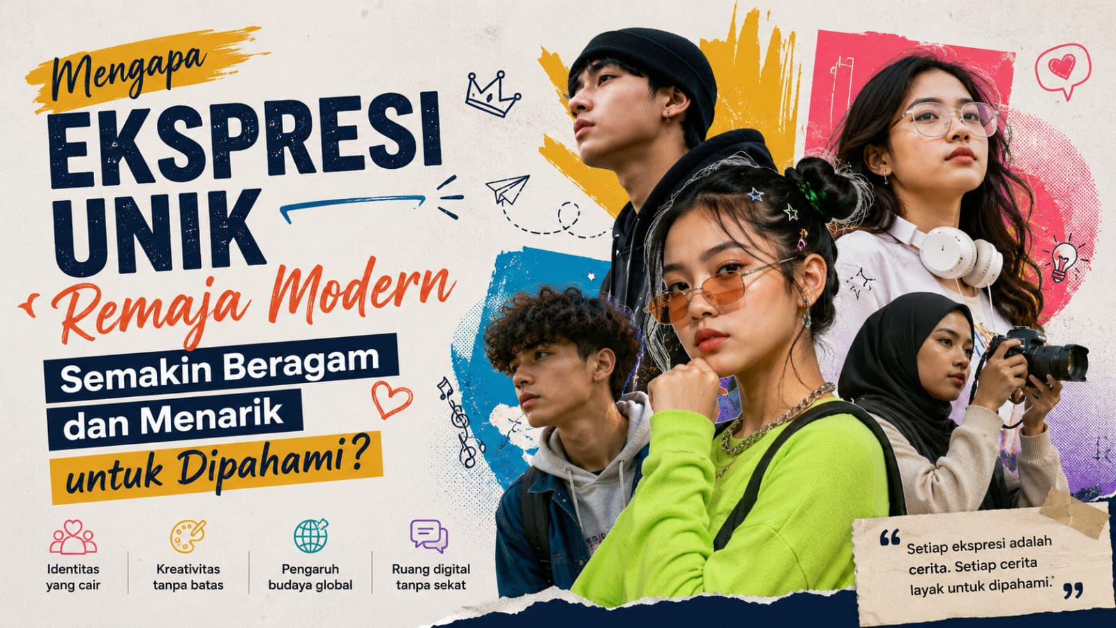 Mengapa Ekspresi Unik Remaja Modern Semakin Beragam dan Menarik untuk Dipahami?