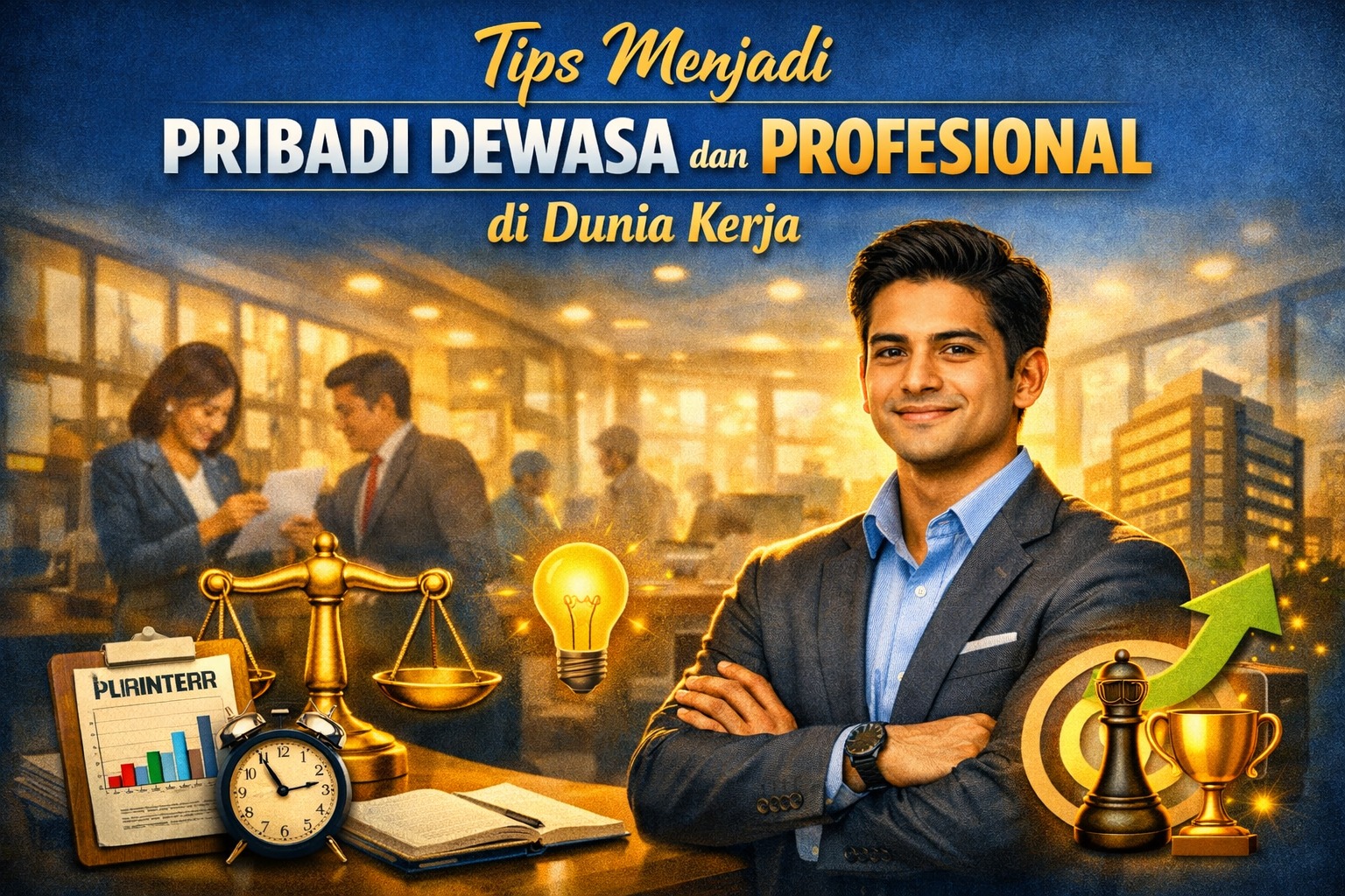 Tips Menjadi Pribadi Dewasa dan Profesional di Dunia Kerja
