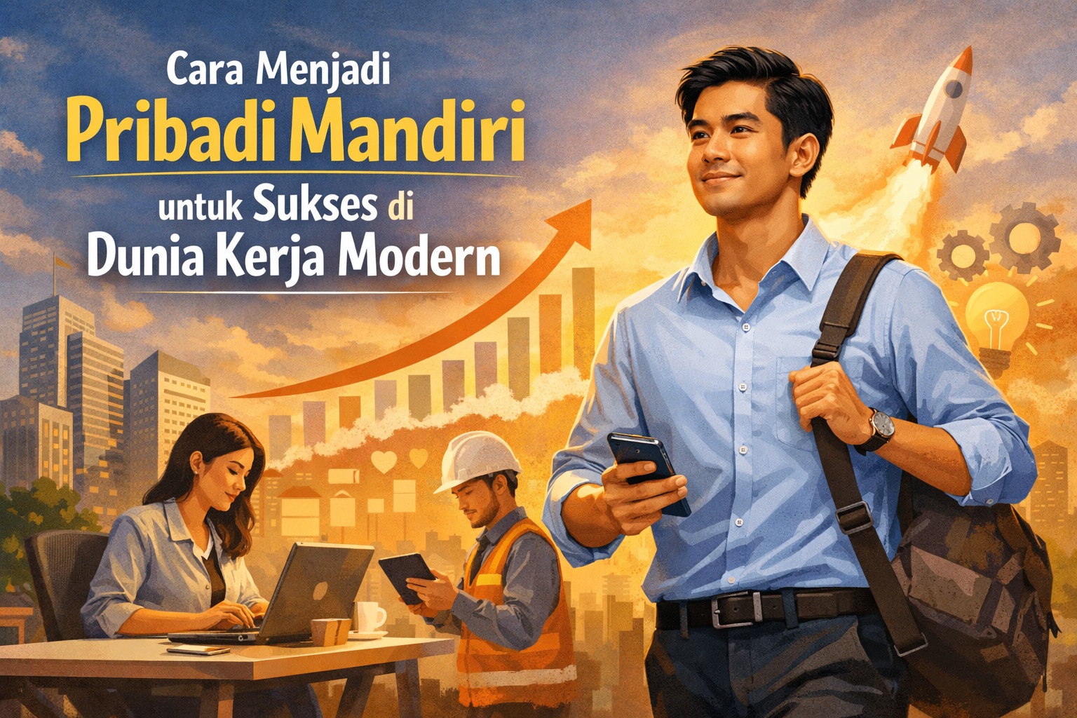 Cara Menjadi Pribadi Mandiri untuk Sukses di Dunia Kerja Modern