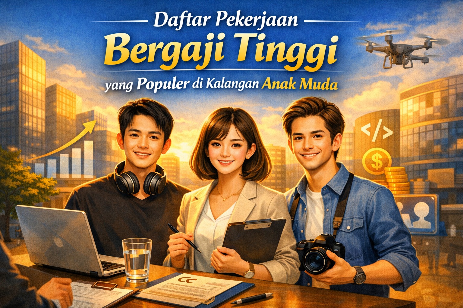 Daftar Pekerjaan Bergaji Tinggi yang Populer di Kalangan Anak Muda