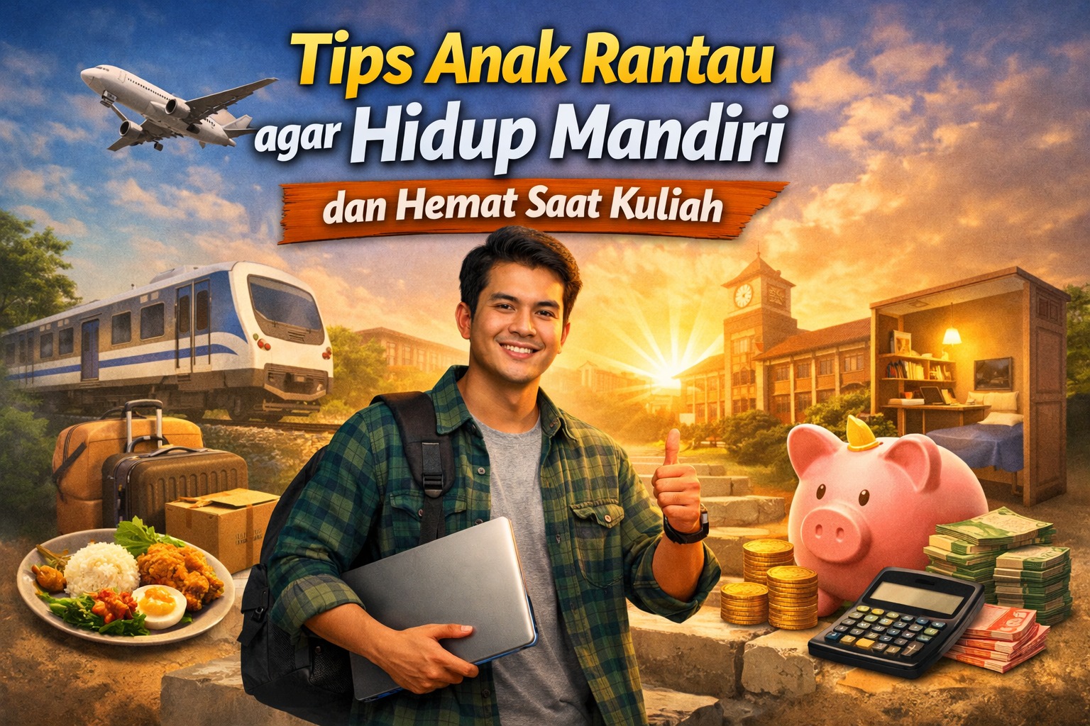 Tips Anak Rantau agar Hidup Mandiri dan Hemat Saat Kuliah
