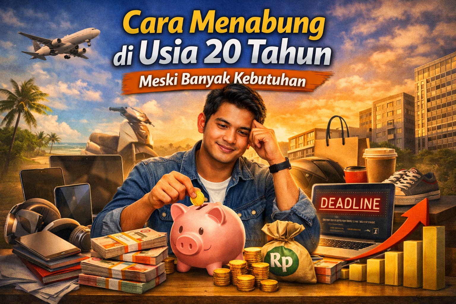 Cara Menabung di Usia 20 Tahun Meski Banyak Kebutuhan