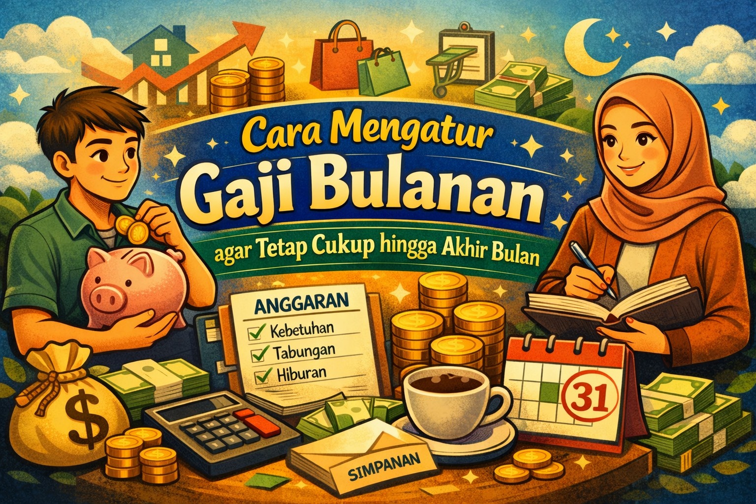 Cara Mengatur Gaji Bulanan agar Tetap Cukup hingga Akhir Bulan