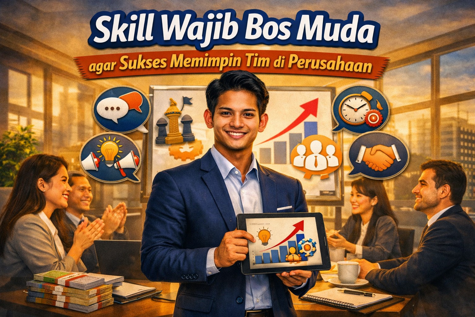 Skill Wajib Bos Muda agar Sukses Memimpin Tim di Perusahaan